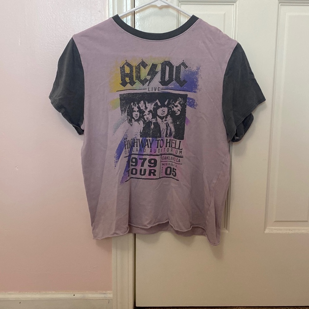 AC/DC band graphic tee, size - small